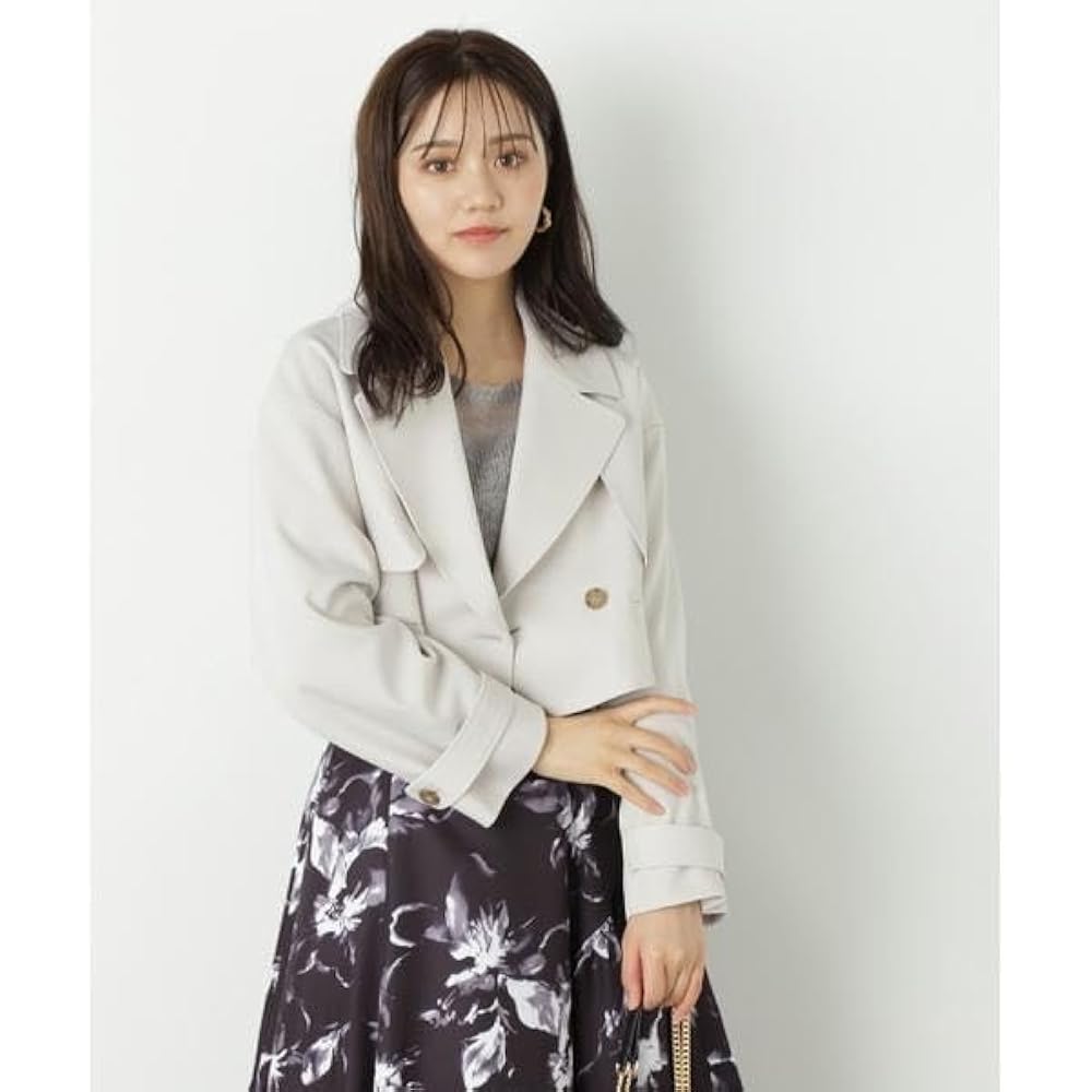 トレンチデザイン　ショートジャケット　プロポーションボディドレッシング プロポーションボディドレッシング PROPORTION BODY DRESSING